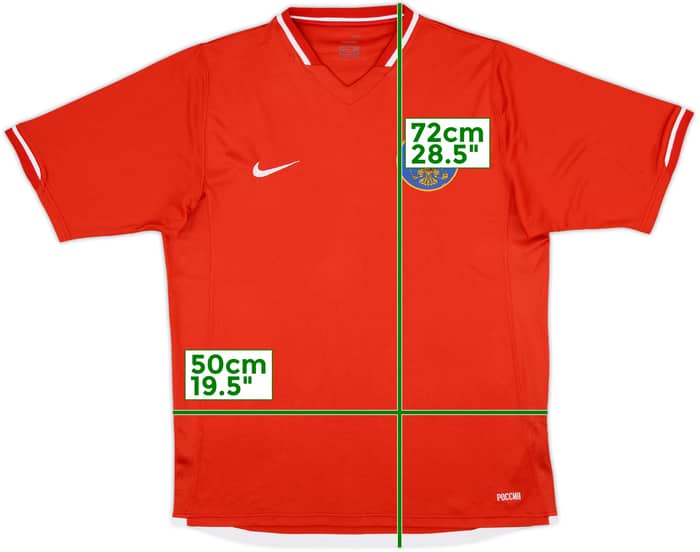 2006 Russia Home Shirt - 8/10 - (M)
