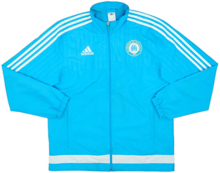 2015-16 Olympique Marseille adidas Track Jacket - 4/10 - (M)