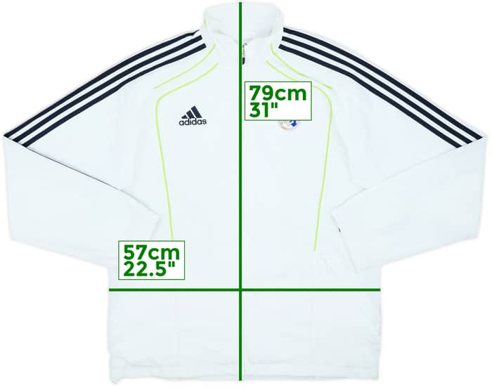 2010-11 Real Madrid adidas Track Jacket - 4/10 - (M/L)