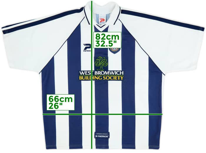 1998-00 West Brom Home Shirt - 8/10 - (XXL)
