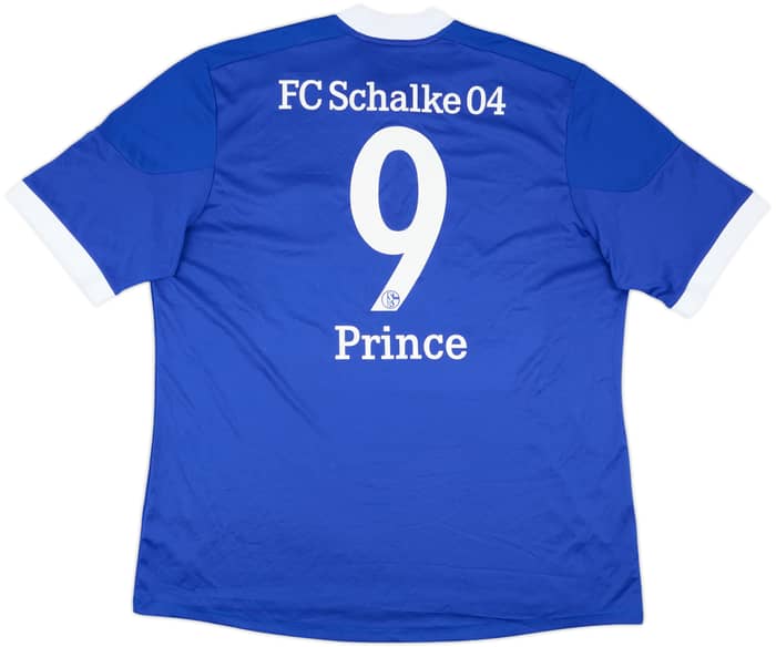 2012-14 Schalke Home Shirt Prince #9 - 4/10 - (XXL)