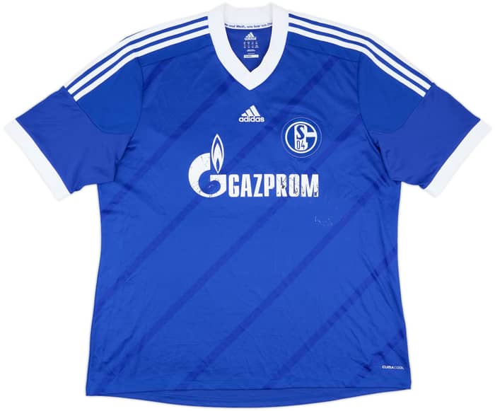 2012-14 Schalke Home Shirt Prince #9 - 4/10 - (XXL)