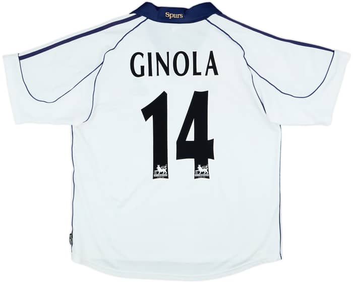 1999-01 Tottenham Home Shirt Ginola #14 - 7/10 - (L)