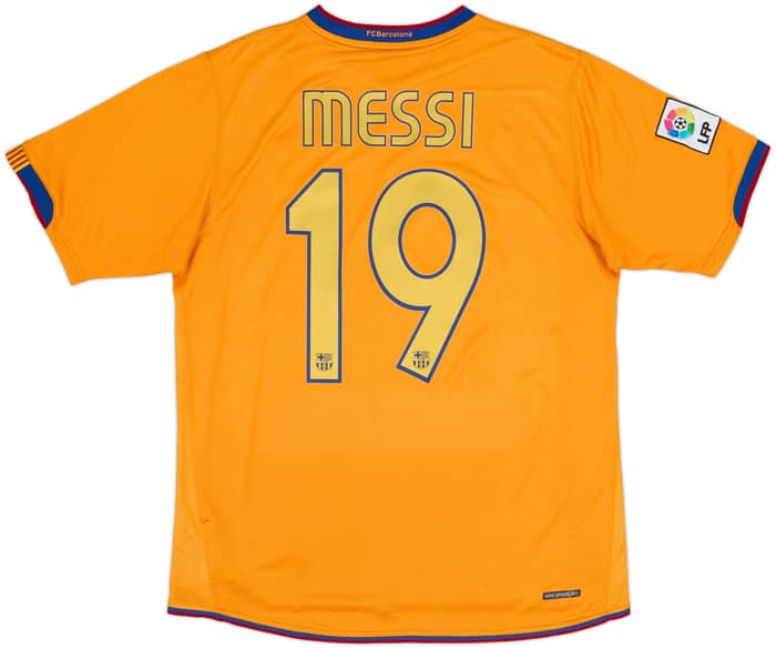 2006-08 Barcelona Away Shirt Messi #19 - 8/10 - (M)