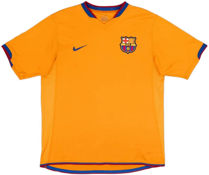 2006-08 Barcelona Away Shirt Messi #19 - 8/10 - (M)
