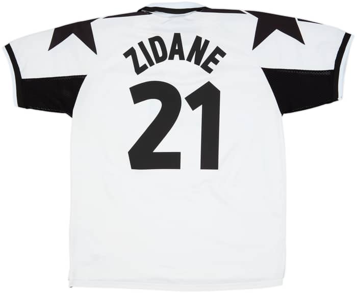 1999-00 Juventus Away Shirt Zidane #21 - 9/10 - (XL)