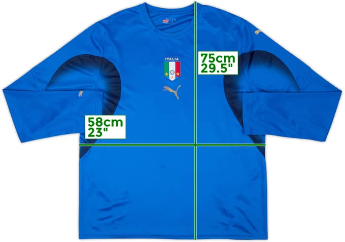 2006-07 Italy Puma Training L/S Shirt - 6/10 - (XXL)