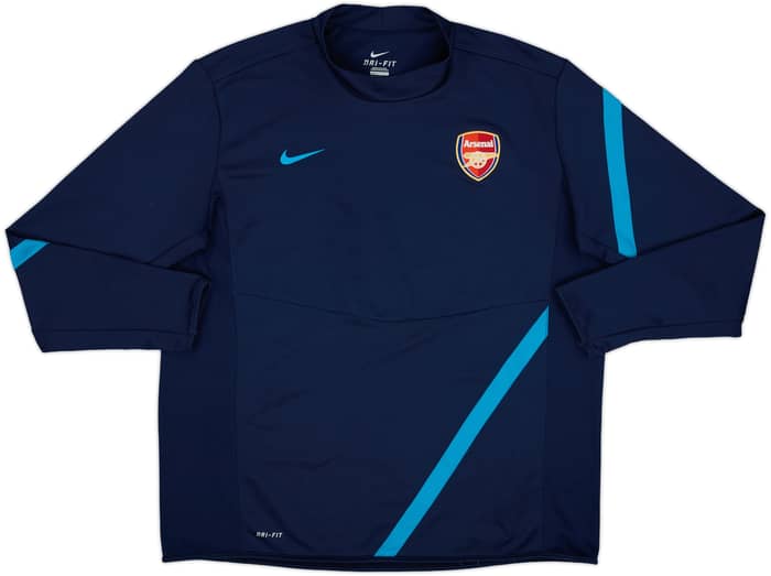 2011-12 Arsenal Nike Sweat Top - 8/10 - (XXL)