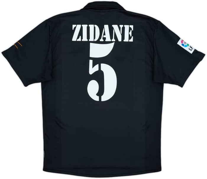 2001 Real Madrid Away Shirt Zidane #5 - 8/10 - (S)