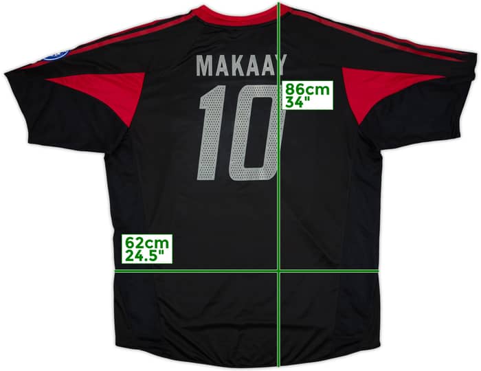 2004-05 Bayern Munich Third Shirt Makaay #10 - 5/10 - (XXL)