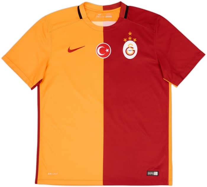 2015-16 Galatasaray Home Shirt Sneijder #10 - 7/10 - (L)