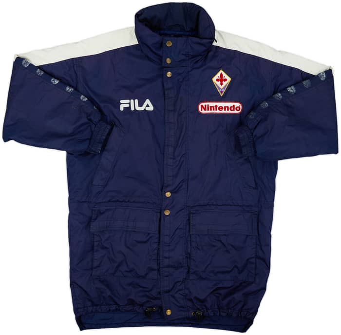 1997-98 Fiorentina Fila Hooded Rain Jacket - 5/10 - (L)