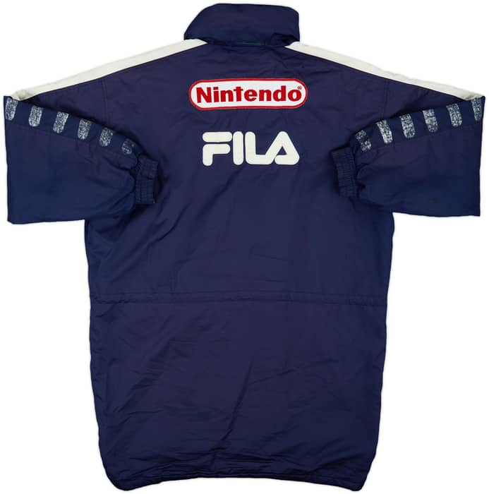 1997-98 Fiorentina Fila Hooded Rain Jacket - 5/10 - (L)