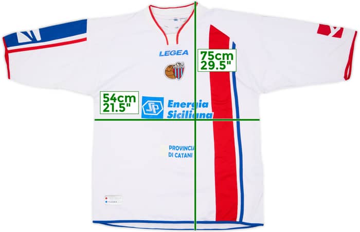 2006-08 Catania Away Shirt #2 - 5/10 - (XXL)
