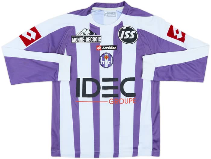 2006-07 Toulouse Home L/S Shirt - 8/10 - (S)