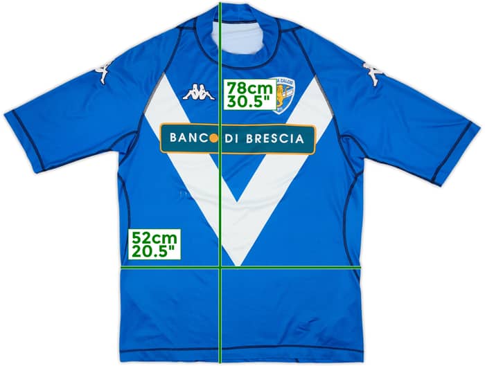 2003-04 Brescia Home Shirt - 5/10 - (XL)