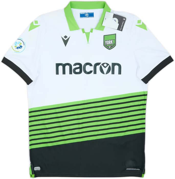 Camiseta de local del York 9 2019 firmada por Estevez #11 (M)