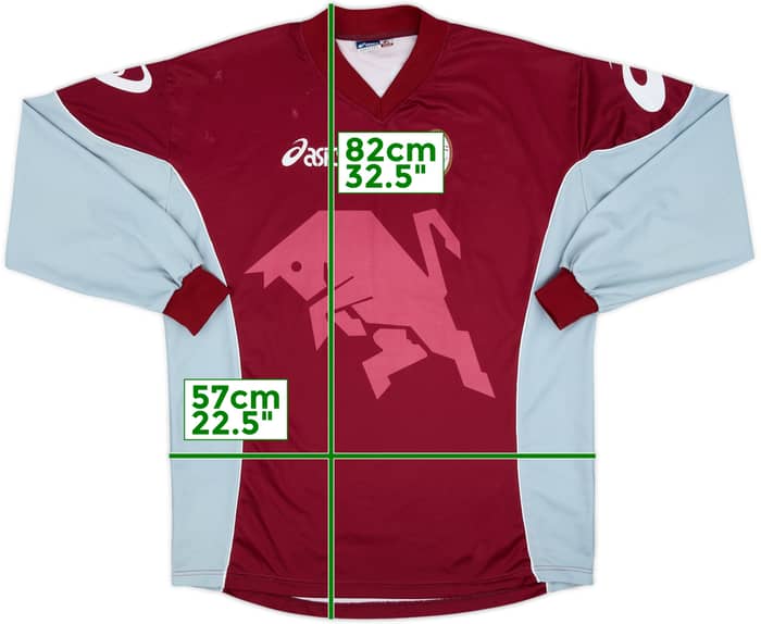 2001-02 Torino Asics Training L/S Shirt - 6/10 - (XL)