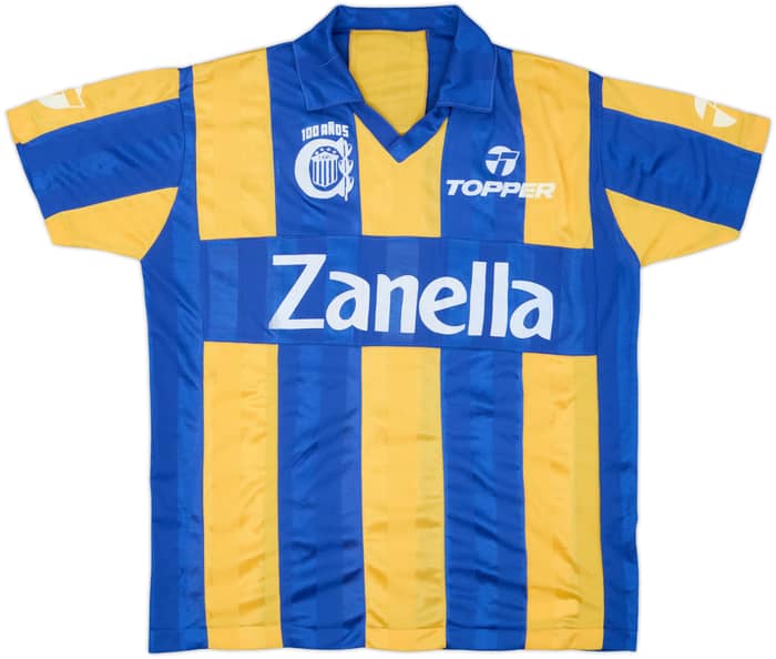 1990-91 Rosario Central Home Shirt #7 - 8/10 - (L)