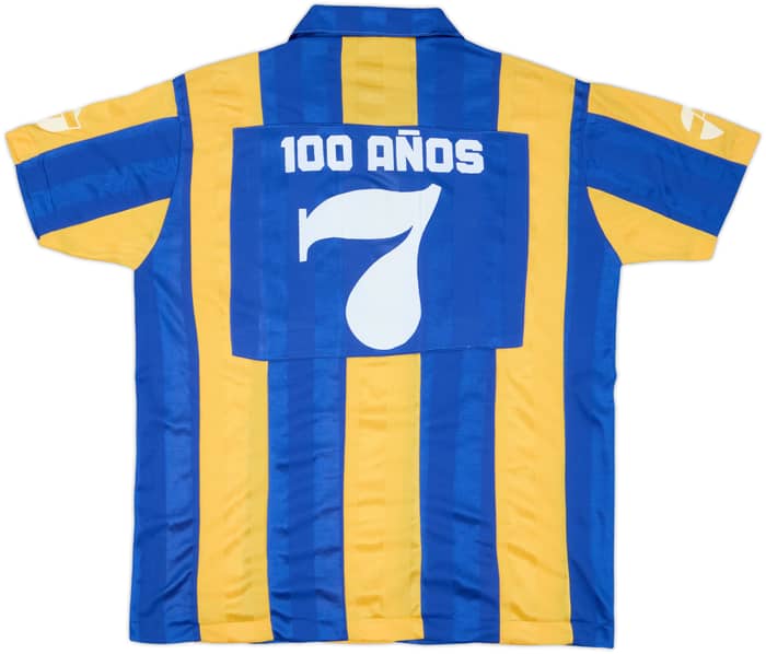 1990-91 Rosario Central Home Shirt #7 - 8/10 - (L)
