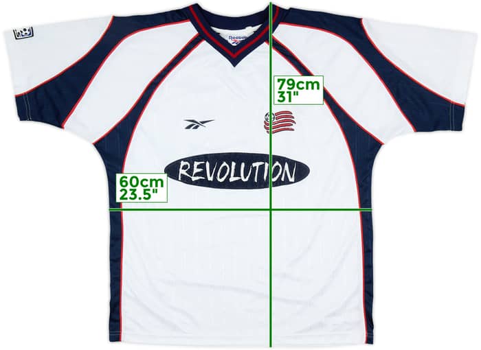 1998 New England Revolution Away Shirt - 8/10 - (XL)