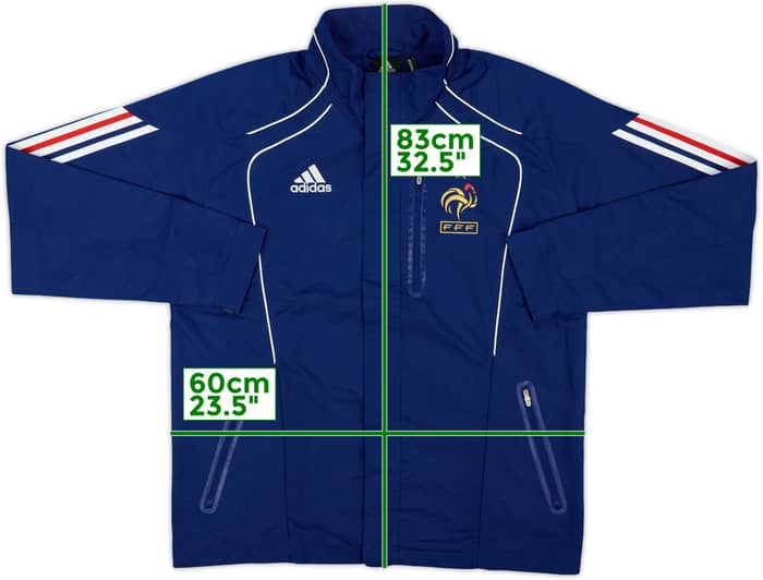 2009-10 France adidas Track Jacket - 10/10 - (L)