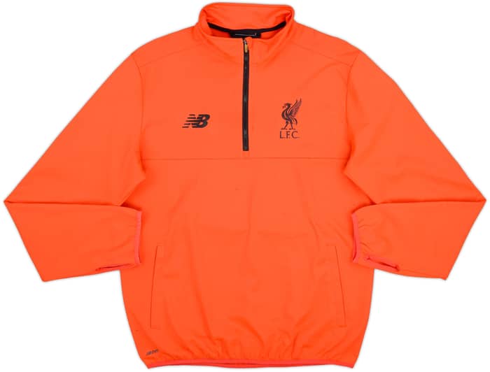 2016-17 Liverpool New Balance 1/4 Zip Drill Top - 6/10 - (M)