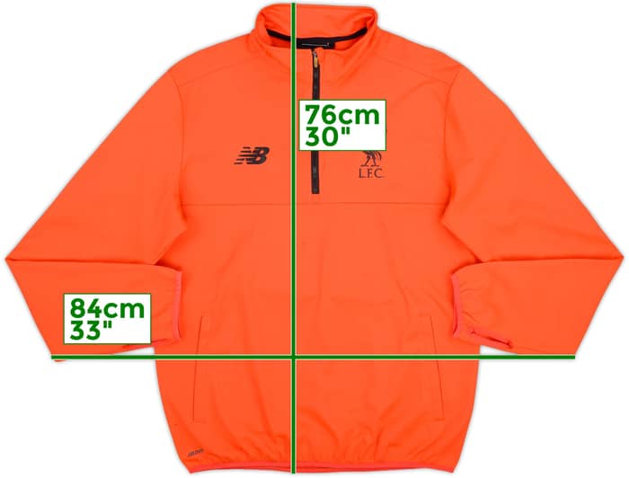 2016-17 Liverpool New Balance 1/4 Zip Drill Top - 6/10 - (M)