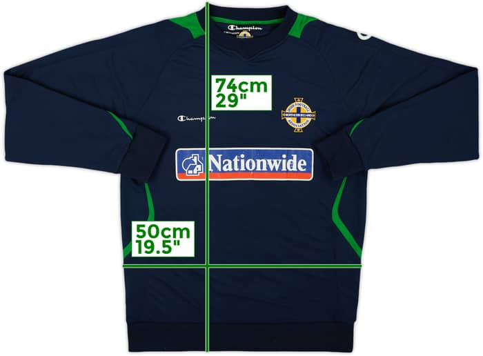 2008-09 Northern Ireland FA Champion Sweat Top - 6/10 - (M)