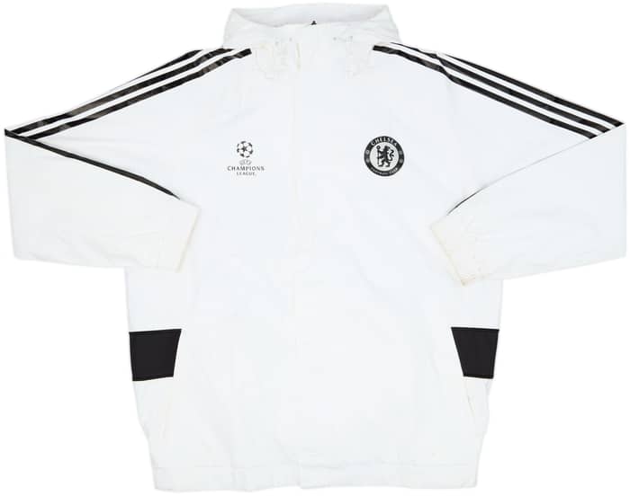 2013-14 Chelsea adidas CL Hooded Rain Jacket - 8/10 - (XXL)