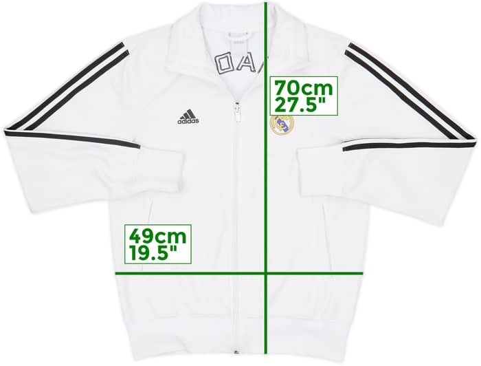 2008-09 Real Madrid adidas Track Jacket - 7/10 - (L)