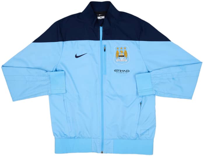 2013-14 Manchester City Nike Track Jacket - 9/10 - (M)