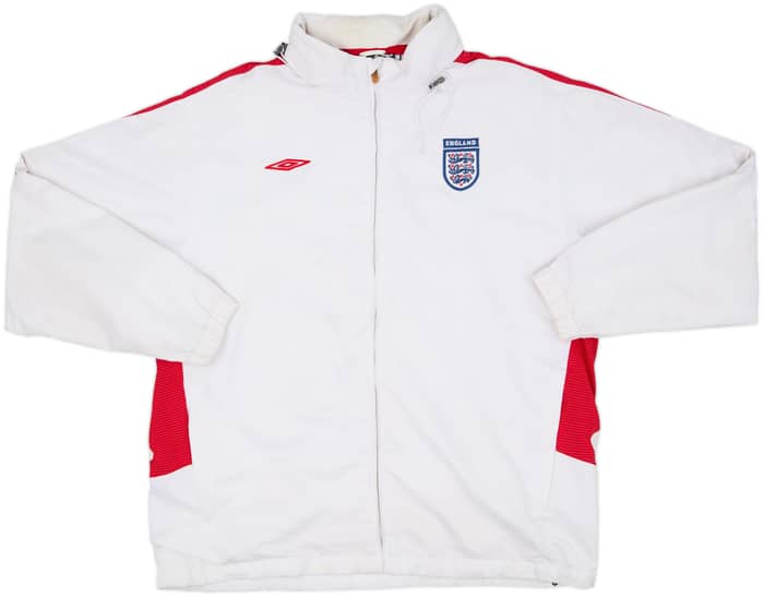 2005-07 England Umbro Hooded Rain Jacket - 7/10 - (M)