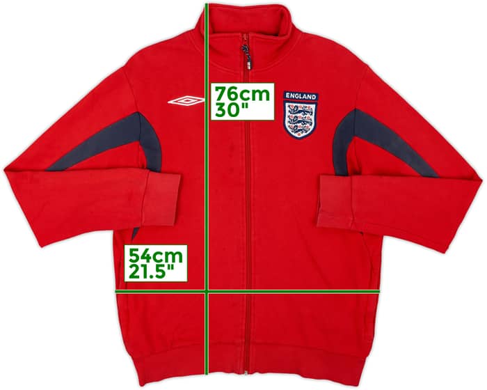 2006-07 England Umbro Track Jacket - 6/10 - (L)