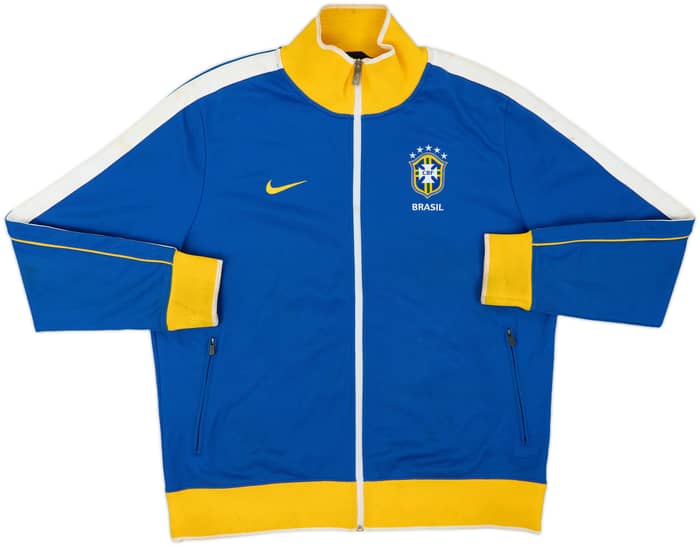 2010-11 Brazil Nike Track Jacket - 5/10 - (XL)