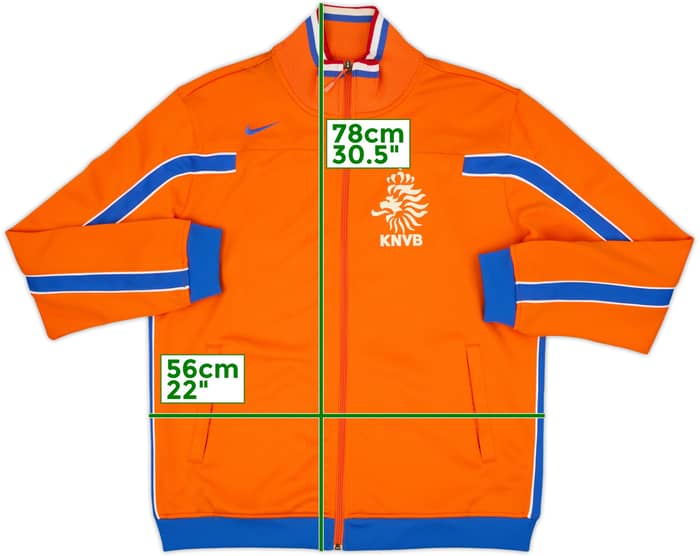 2008-09 Netherlands Nike Track Jacket - 8/10 - (L)