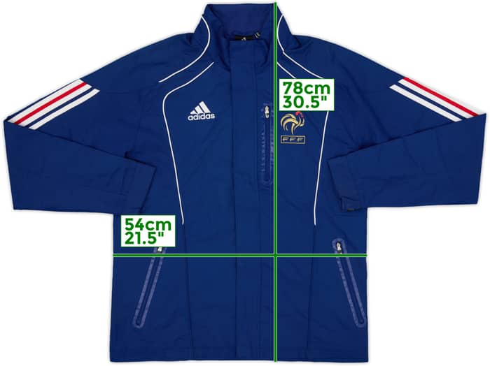 2010-11 France adidas Track Jacket - 9/10 - (L)