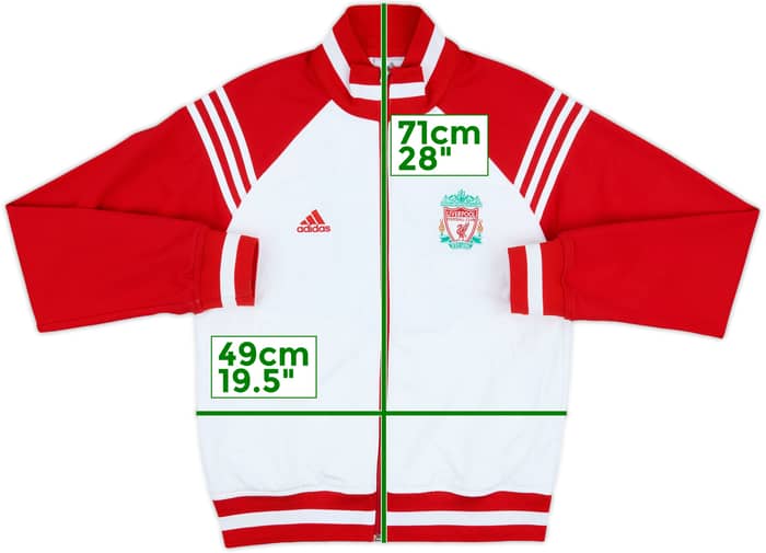 2008-09 Liverpool adidas Track Jacket - 7/10 - (S)