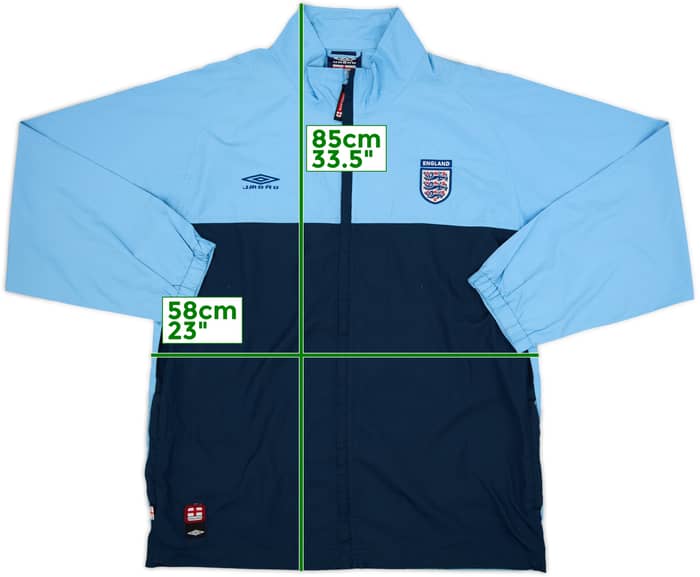 2002-04 England Umbro Track Jacket - 7/10 - (L)
