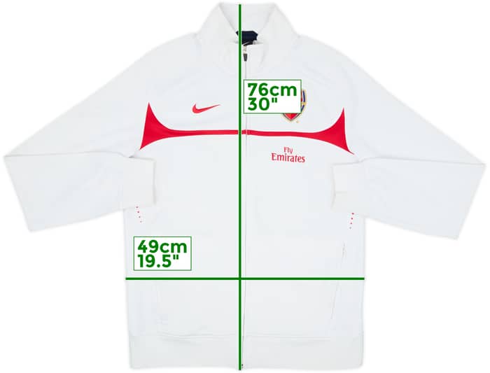 2010-11 Arsenal Nike Track Jacket - 8/10 - (L)