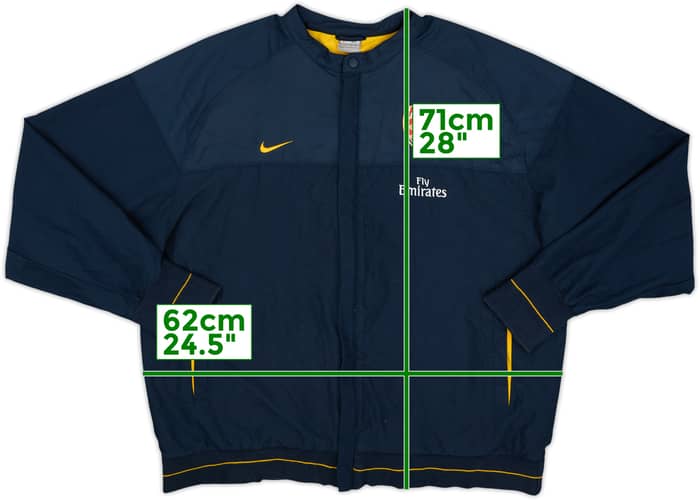 2008-09 Arsenal Nike Track Jacket - 8/10 - (XL)