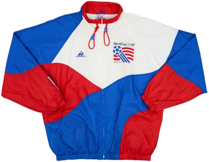 1994 World Cup USA 94 Apex Track Jacket - 7/10 - (XL)