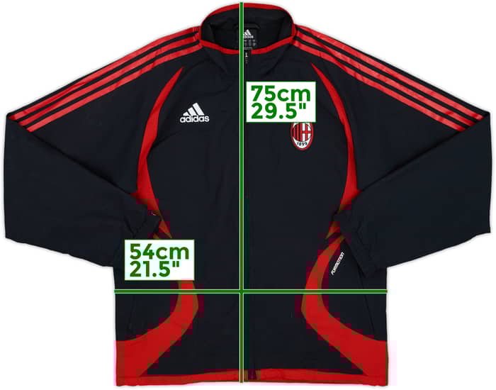 2006-07 AC Milan adidas Formotion Track Jacket - 7/10 - (S)