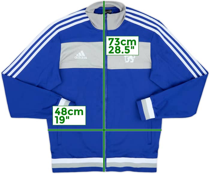 2016-17 Chelsea adidas Track Jacket - 8/10 - (M)