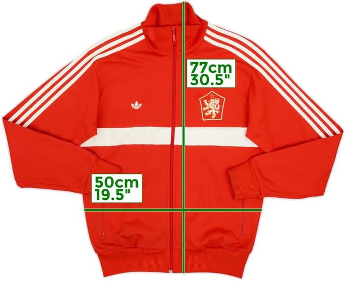 2005-06 Czechoslovakia adidas Originals Retro Track Jacket - 6/10 - (L)