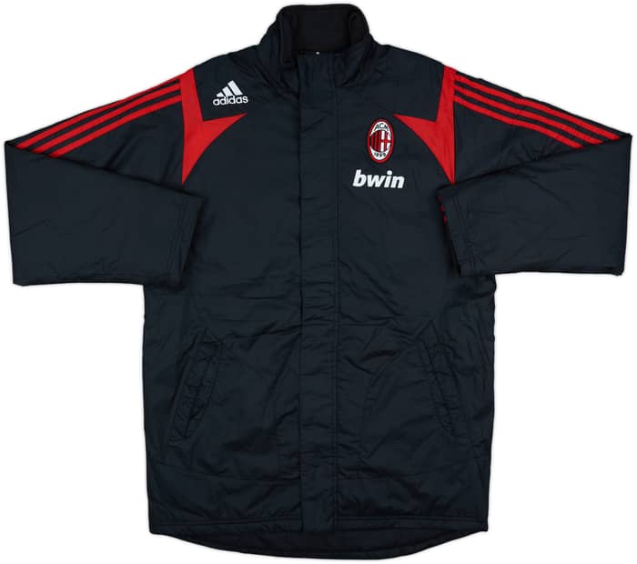 2007-08 AC Milan adidas Padded Bench Coat - 5/10 - (S)