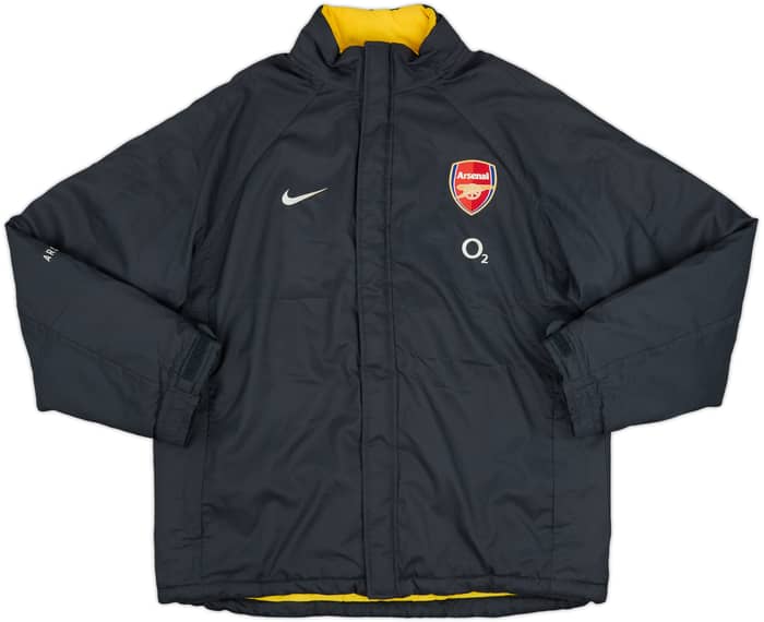 2005-06 Arsenal Nike Padded Bench Coat - 8/10 - (M)