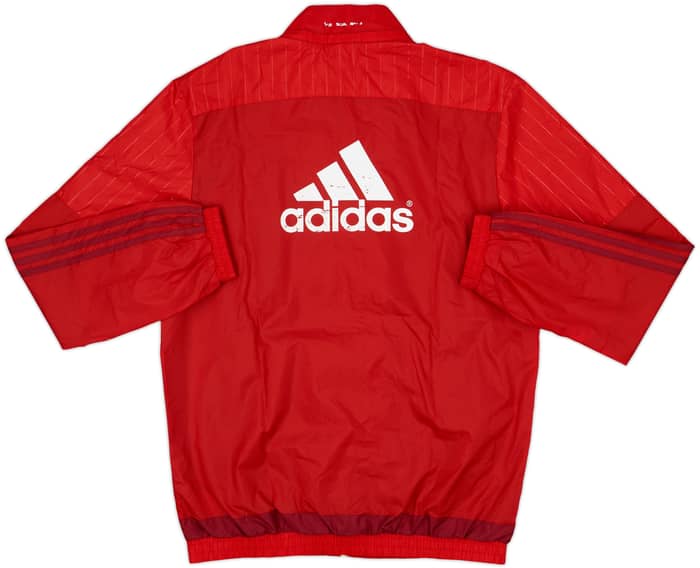 2015-16 Bayern Munich adidas Hooded Rain Jacket - 7/10 - (M)