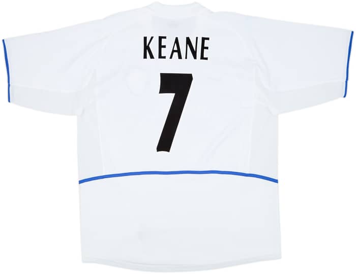 2002-03 Leeds United Home Shirt Keane #7 - 8/10 - (XL)