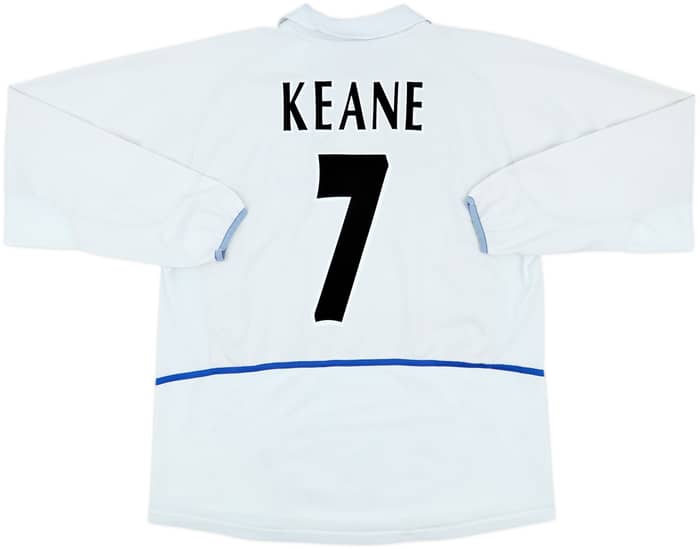 2002-03 Leeds United Home L/S Shirt Keane #7 - 5/10 - (XL)